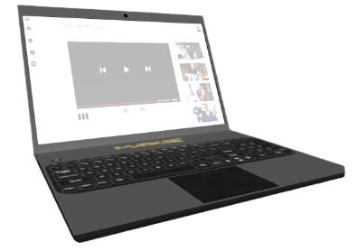 imagem de um computador laptop